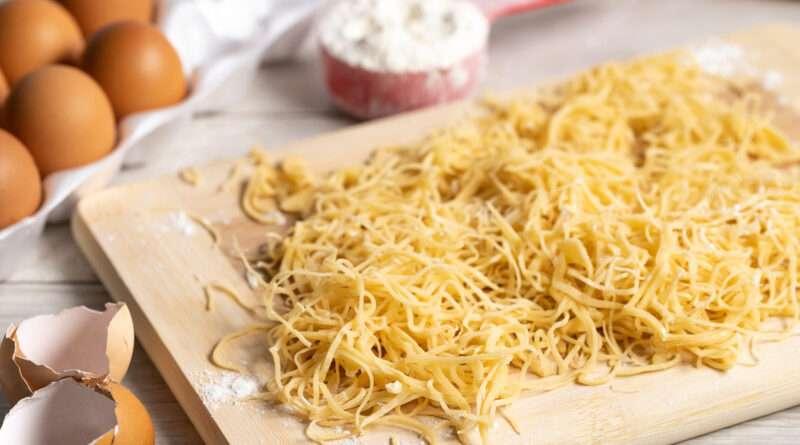 Рецепт домашней лапши