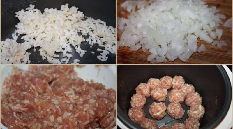 Рецепт риса с фаршем